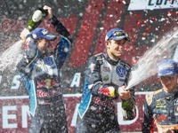 【WRC 最終戦】撤退決定のVW、1-2フィニッシュで有終の美 画像