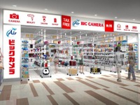 成田空港第2ターミナルに「Air BICCAMERA」 11月25日オープン 画像