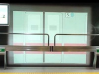 横浜線の町田駅に低コストホームドア　12月17日試行開始 画像