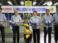 ヤマハ発動機、フィリピンでの二輪車累計生産台数が100万台を達成 画像