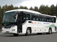 富士急行高速バス、東京-富士五湖便の車内で無料Wi-Fiサービスを開始 画像