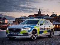 ボルボ V90 新型、ポリスカーに…スウェーデン警察 画像