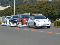 日産、完成車無人搬送システムを追浜工場に導入…低コストな自動運転技術を活用 画像