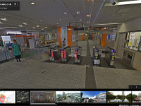 多摩モノレールの改札口やホームがまる見え…主要8駅にGoogleストリートビュー 画像