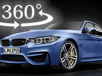 【360度 VR試乗】BMW M3 セダン…ドライバーとの一体化うたう“Mの血統” 画像