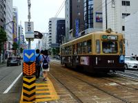 【クリスマス】広電がキラキラ!!…サンタも電車に乗って 画像