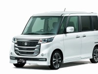 スズキ、スペーシア カスタムZ 発売…迫力のフロントマスク 画像