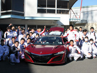 ホンダ NSX 新型、教材車として導入…ホンダ学園 画像