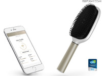 【CES 2017】スマートヘアブラシ…ヘアケア状態を判別しアドバイスも 画像