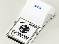 パソコンがカーナビに---I-Oデータ『CFGPS』アンテナ内蔵GPSカード 画像