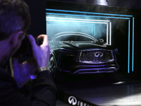 【デトロイトモーターショー2017】インフィニティ QX50 次期型はVCターボ搭載へ 画像