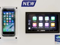 【CES 2017】アルパイン、市販モデル初の“ワイヤレス”CarPlay対応機を北米市場に投入 画像
