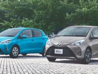 【トヨタ ヴィッツ 改良新型】外装を大幅変更---存在感の向上をめざす 画像
