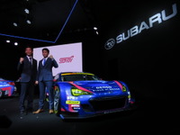 【東京オートサロン2017】SUPER GT スバルBRZの井口&山内、陣営悲願のタイトル獲得へ向けて気合 画像
