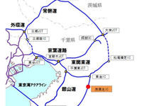 圏央道 茂原北IC入口、ETCバーを試験的に開放　1月20日～3月20日 画像