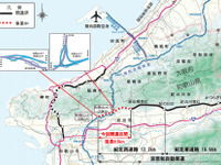 阪和道 和歌山JCT…京奈和道 紀北西道路と接続 3月18日開通 画像