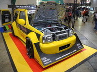 【東京オートサロン2017】改造車“黄色い弾丸”、外見はジムニーだが中身はシルビア…キノクニ 画像