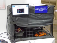 【オートモーティブワールド2017】車載カメラ映像をディープラーニングで復元、菱電商事 画像
