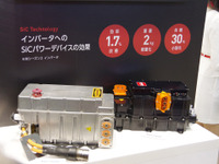 【オートモーティブワールド2017】フォーミュラEの心臓部に搭載のパワー半導体…ローム 画像