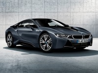 全国でたった4台、BMW i8 に専用車体色ダークシルバー…レーザーライトも装備 画像