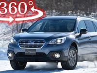 【360度 VR試乗】雪上を爆走！ スバル レガシィ ボクサー50周年記念モデル 画像