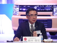 【スズキ ワゴンR 新型】鈴木社長「1位を取るというより…」 画像