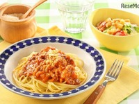 キッズインザキッチン「スパゲティミートソース」 3・4月 画像