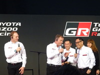 【トヨタGAZOOレーシング2017】豊田社長、「われわれは負け嫌い!!」 画像