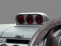 車種別専用設計の3連メーターフード新発売…オートエクゼ 画像