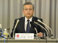 スズキ 長尾常務、インドの高額紙幣廃止「影響はそれほど出なかった」 画像