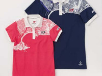 ゼンリンの地図データ、ゴルフウェアのデザインに採用 画像