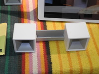 【ギフトショー2017】電源・電池不要のスマホ用スピーカー、置くだけで音が3倍に…音流 画像