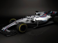 【F1】ウィリアムズが2017年型マシン『FW40』の画像を公開 画像