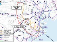 関越道～東名道、1時間が地下道12分に…外環道工事シールドマシン発進へ 画像
