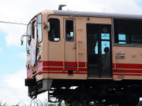明知鉄道の富士重工業製「アケチ6号」3月末で引退、臨時運転実施 画像