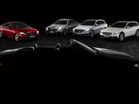 【ジュネーブモーターショー2017】メルセデス Eクラスカブリオレ 新型、シルエットを公開 画像