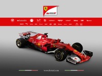 【F1】フェラーリが2017年マシン発表、名称は『SF70H』に 画像