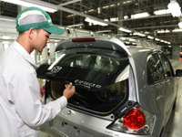ホンダ、インドネシアで四輪車生産累計100万台…14年で達成 画像