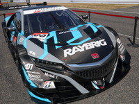【鈴鹿ファン感謝デー2017】SUPER GT参戦のRAYBRIG NSX-GT、シーズンオフ限定カラーで登場 画像