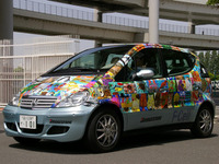 メルセデスベンツ F−Cellに同乗試乗…エコロードフェスタ07 画像