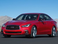 【ジュネーブモーターショー2017】インフィニティ Q50、改良新型を公開予定…アダプティブステアリングが進化 画像