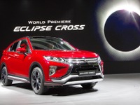【ジュネーブモーターショー2017】三菱 エクリプス クロス 世界初公開、益子社長「三菱の強みはSUV」 画像