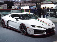 【ジュネーブモーターショー2017】イタルデザイン、新型スーパーカー「Zerouno」発表…ランボルギーニのV10搭載 画像