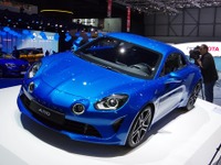 【ジュネーブモーターショー2017】アルピーヌ A110 新型の1.8ターボは252馬力 画像