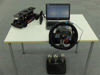 ZMP、自動運転向け1/10スケール実験車両の遠隔操作パッケージ版を発売 画像