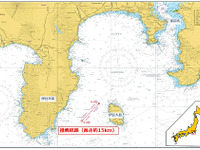国内初、海上に仮想センターライン…伊豆大島の西方沖で運用へ 画像