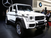 【ジュネーブモーターショー2017】メルセデス・マイバッハ G650ランドレー…ブランド初のSUV［詳細画像］ 画像