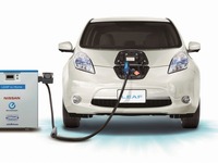 日産 リーフ、世界遺産・二条城の桜をライトアップ 3月24日より 画像