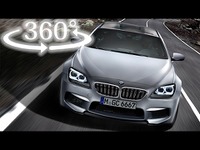 【360度 VR試乗】BMW M6 グランクーペ 全開走行＠筑波サーキット 画像