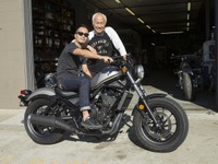 【ホンダ レブル 西海岸LA試乗】カリフォルニアのバイクカルチャーに浸透…開発責任者とぶらりプチツーリング 画像